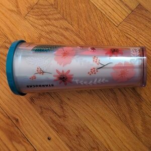 Like new Super rare Starbucks Quetzal Bird Flower Venti Cold tumbler